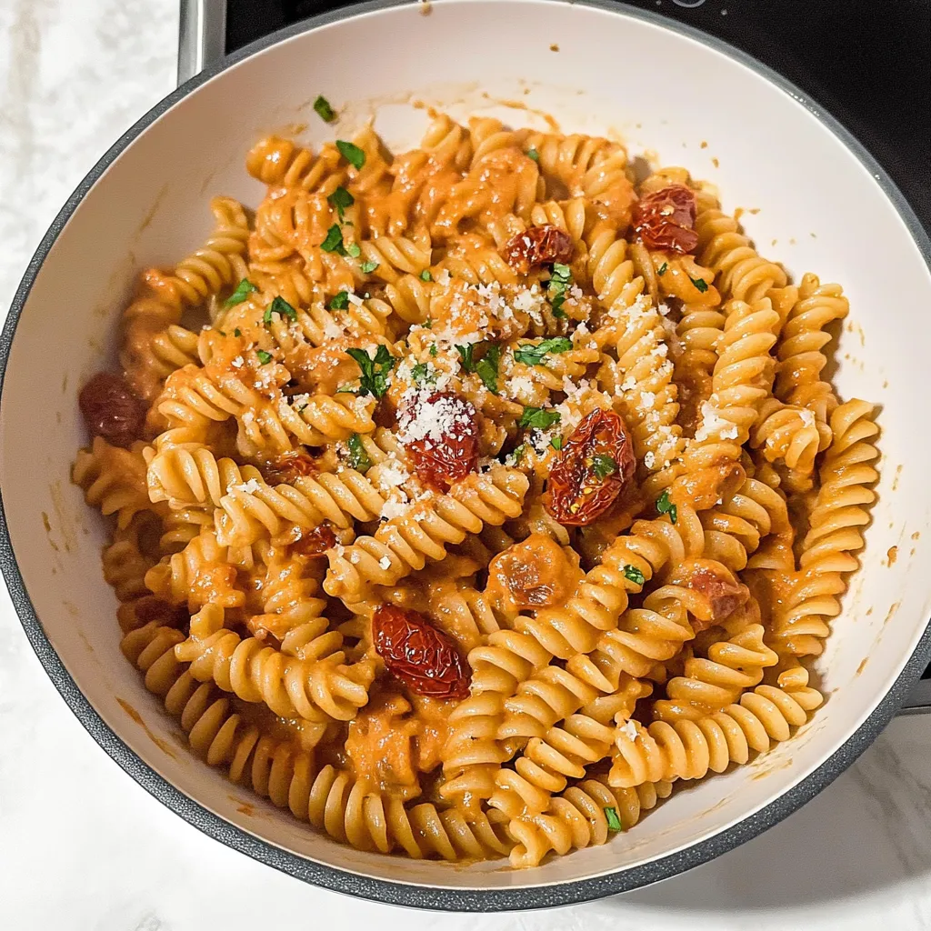 One Pot Creamy Tomato Pasta