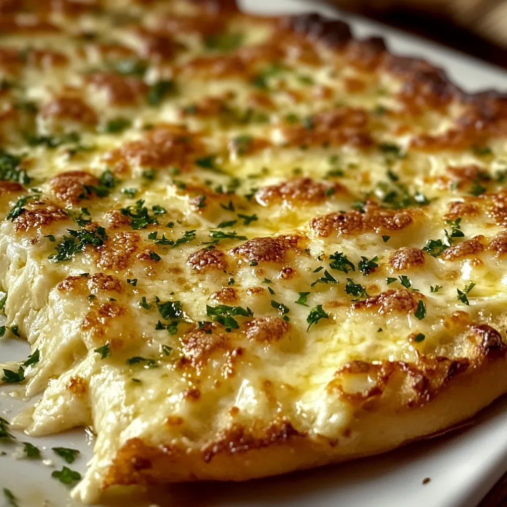 Cheesy Baked Garlic Bread Dip