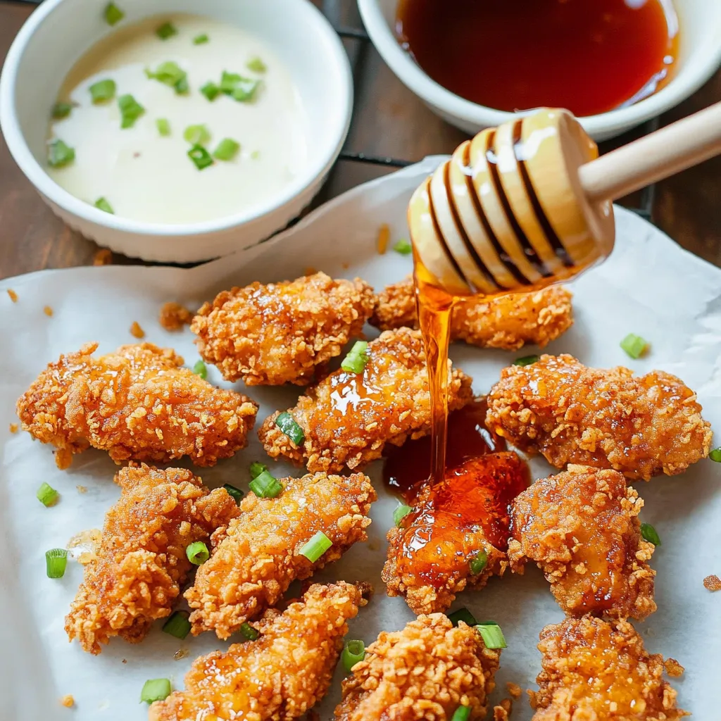 Sweet Crispy Hot Honey Chicken