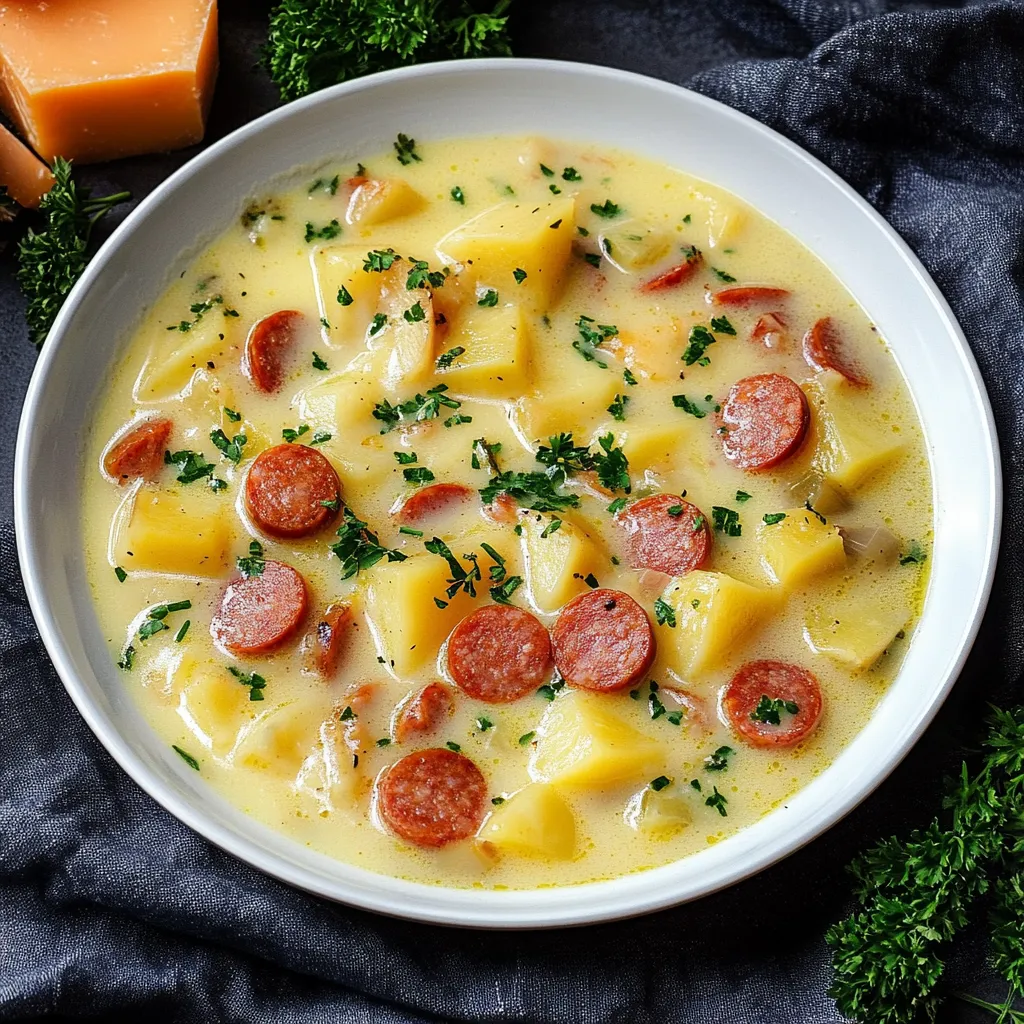 Kielbasa Potato Soup