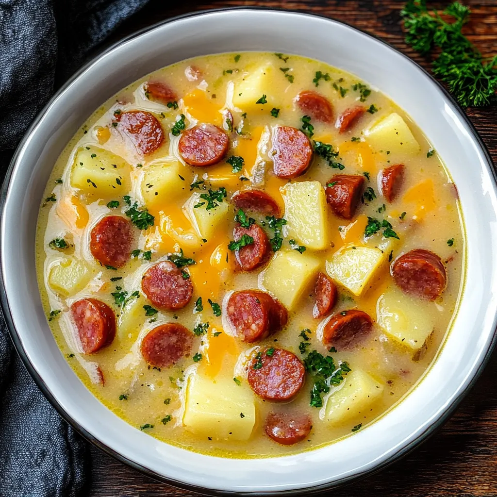 Delicious Kielbasa Potato Soup