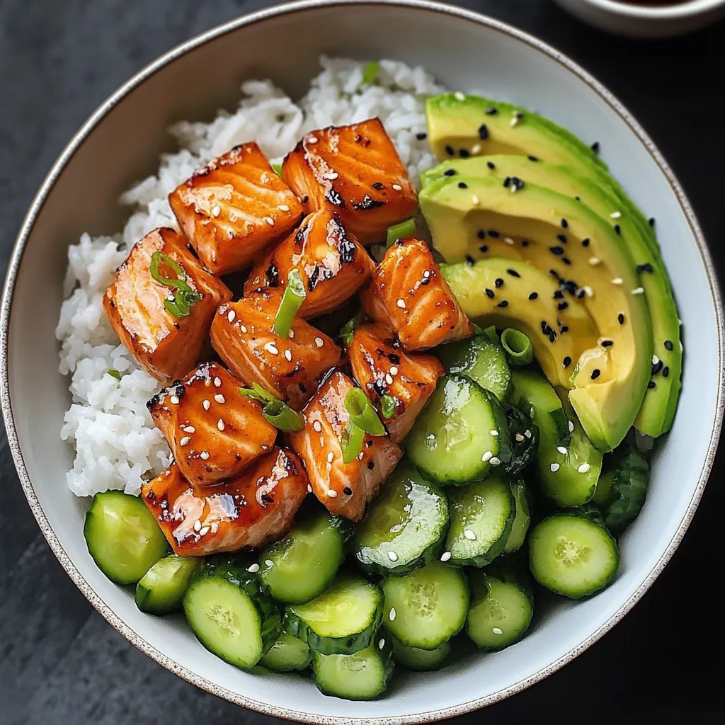 Salmon Rice Bowls