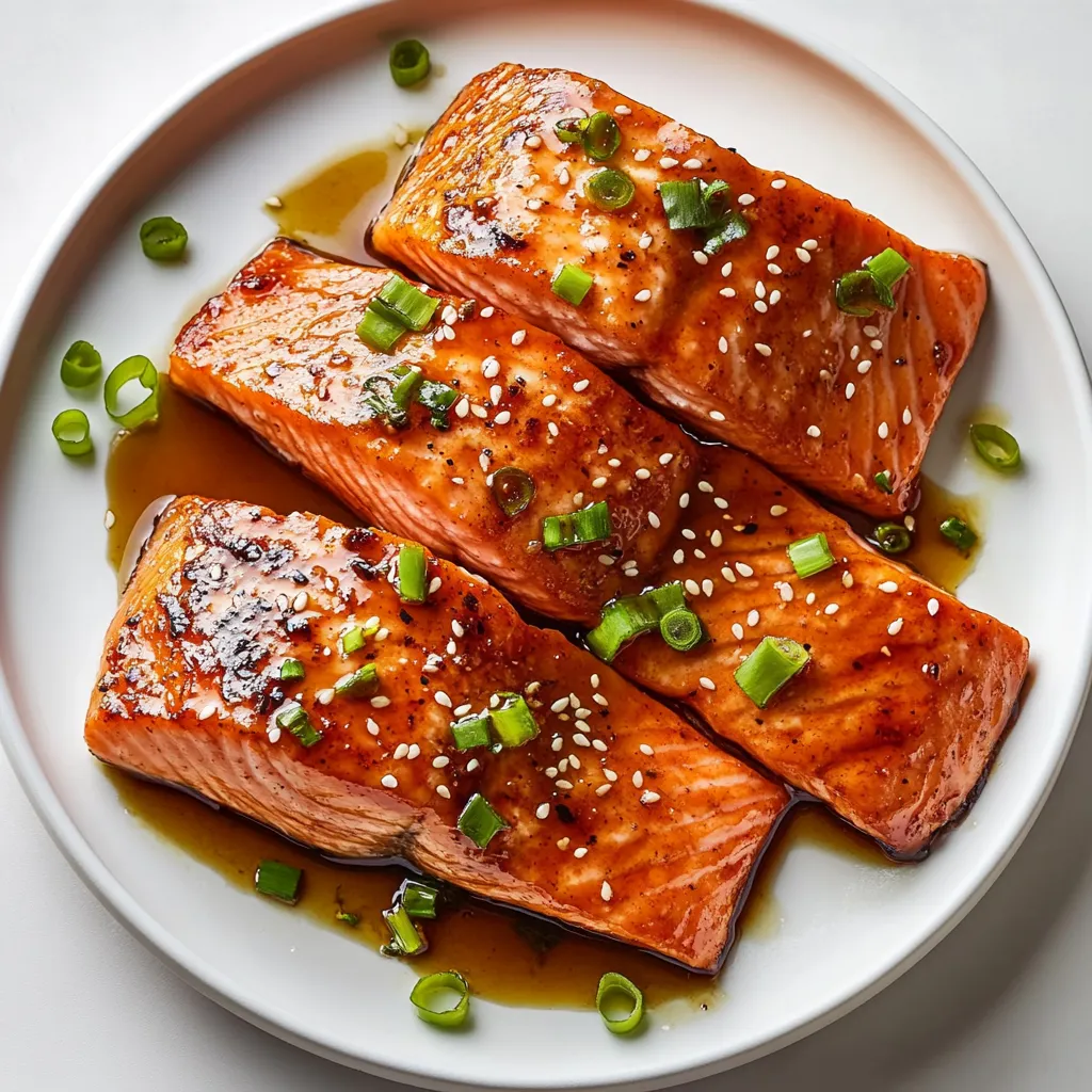 Baked Teriyaki Salmon