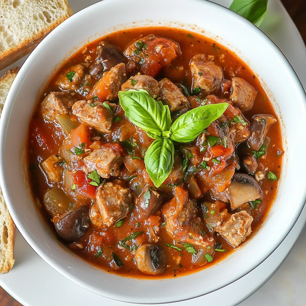 Italian Mushroom Stew