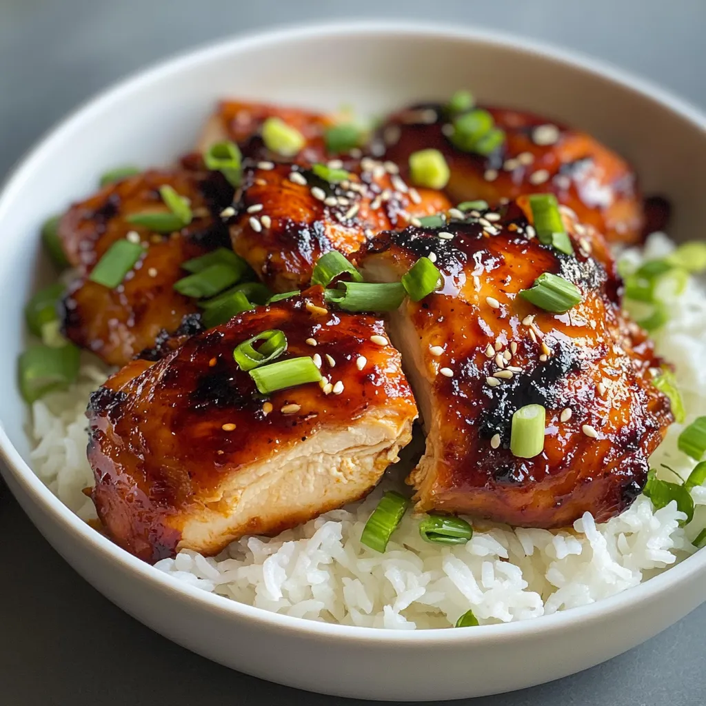 Mouth-watering Sticky Honey Gochujang Chicken