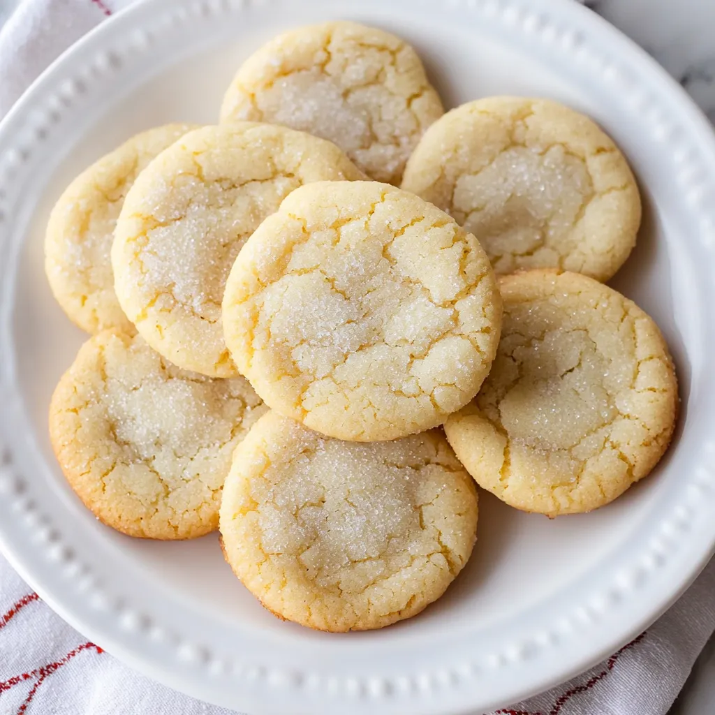 Chewy Sugar Cookies