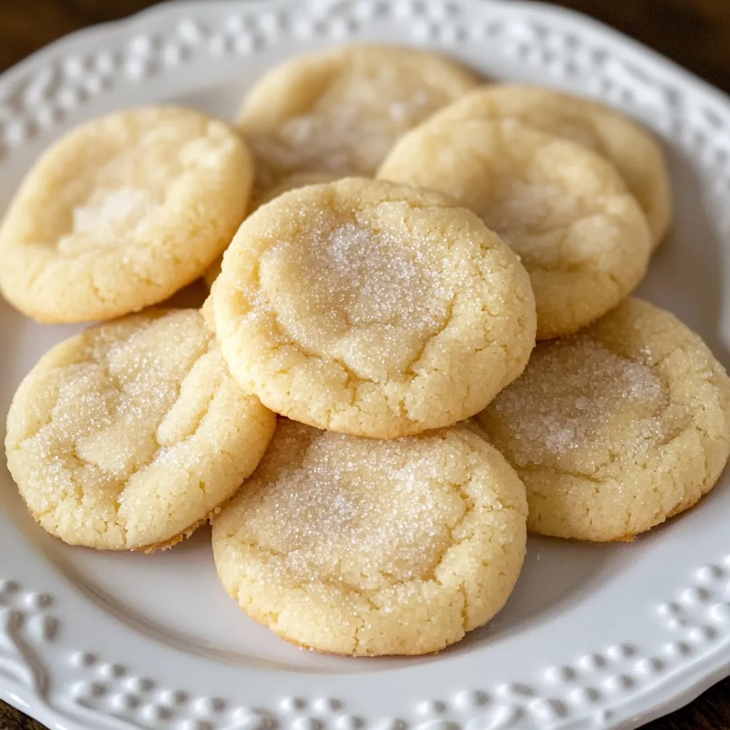 Perfectly Chewy Sugar Cookies