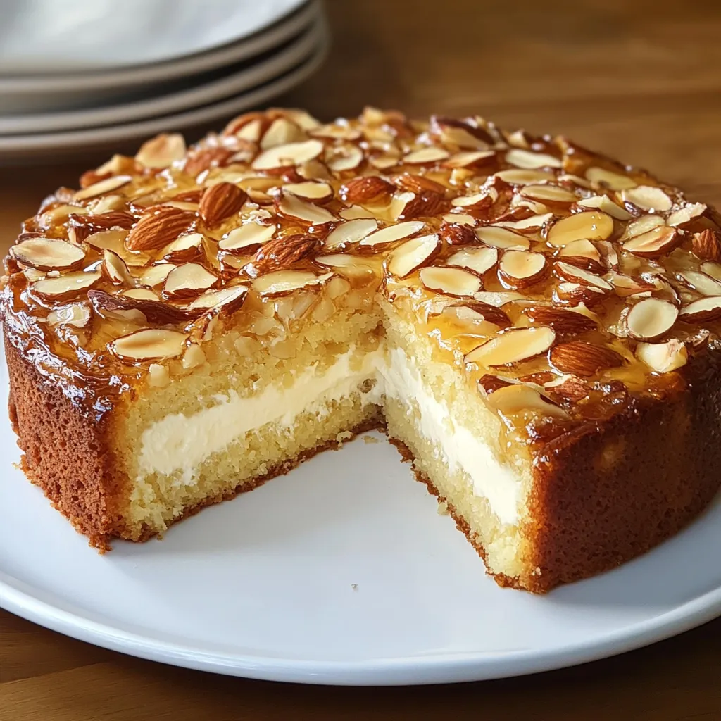 Creamy German Bee Sting Cake