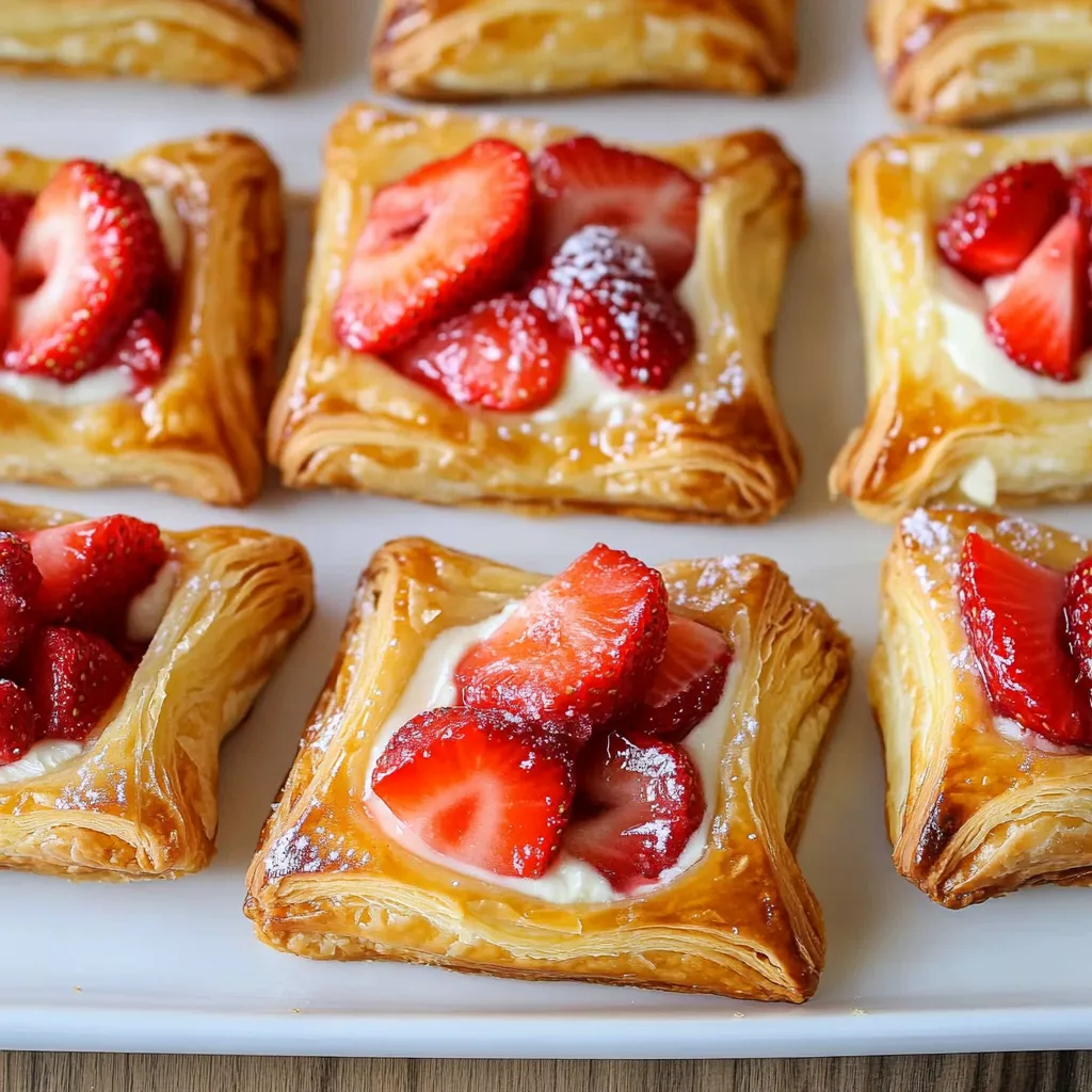 Strawberry Danish