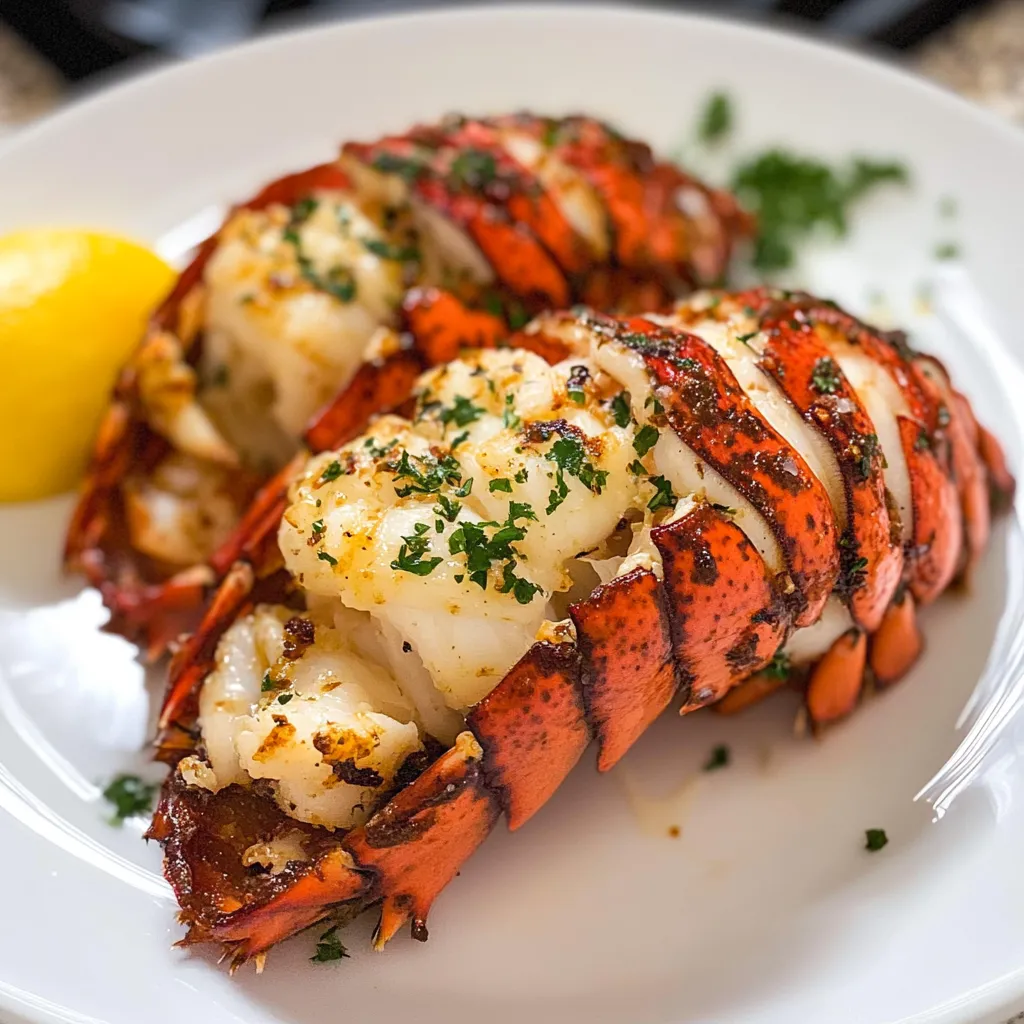 Delicious Garlic Butter Lobster Tail