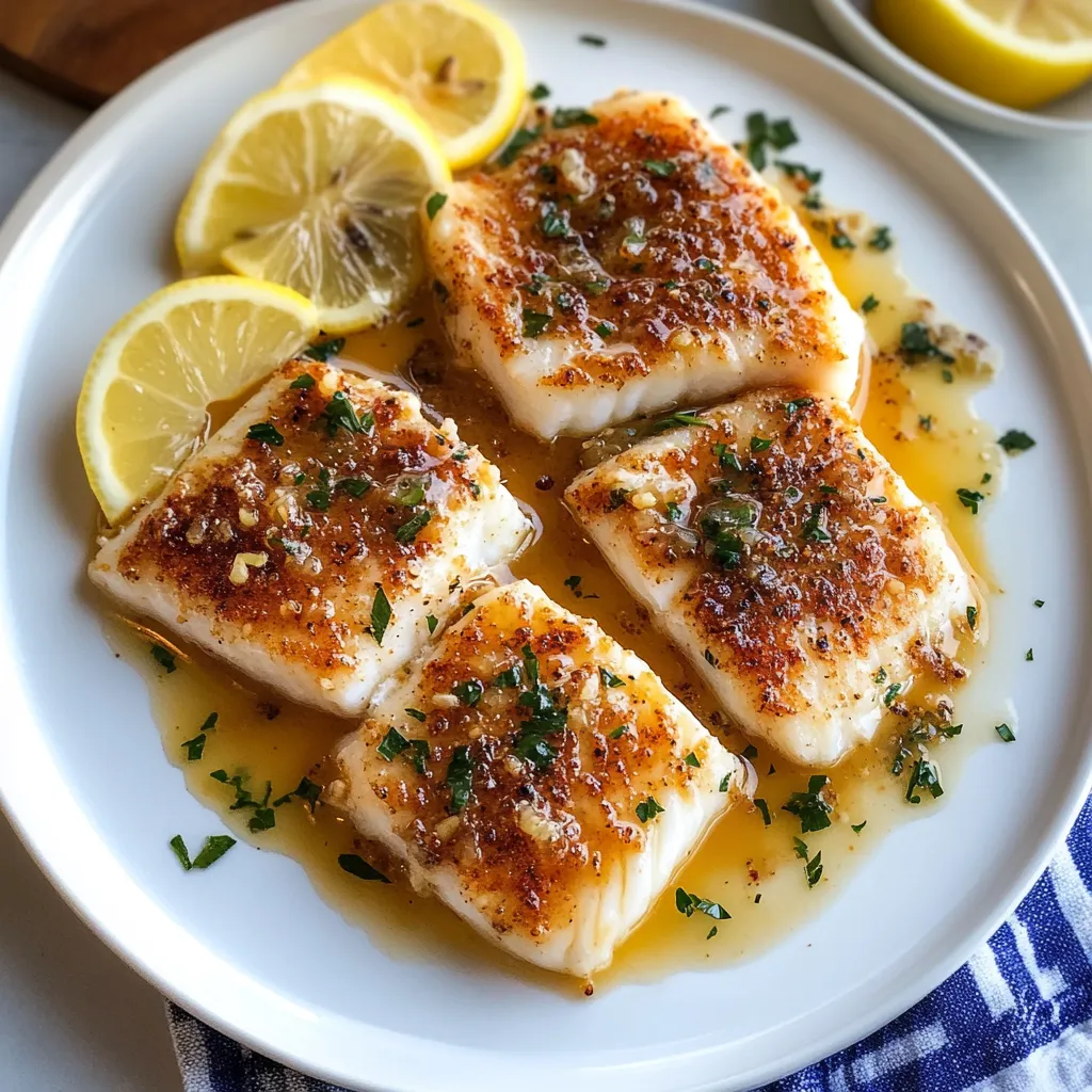 Lemon Butter Cod