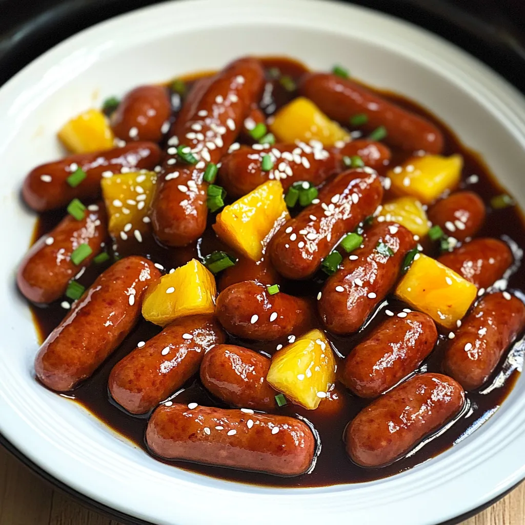 Delicious Honey Teriyaki Little Smokies