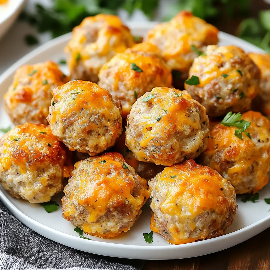 Irresistible Sausage Balls