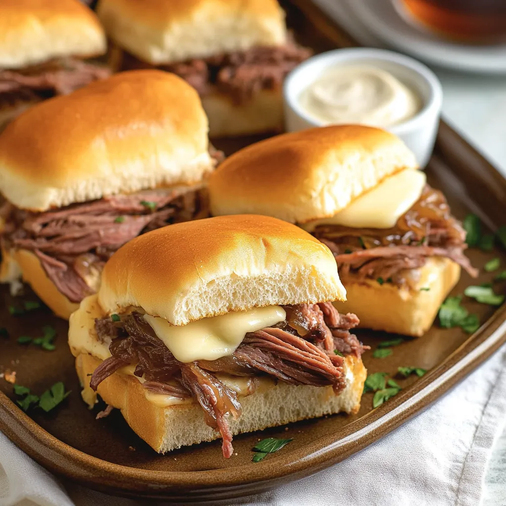 Tasty French Dip Sliders