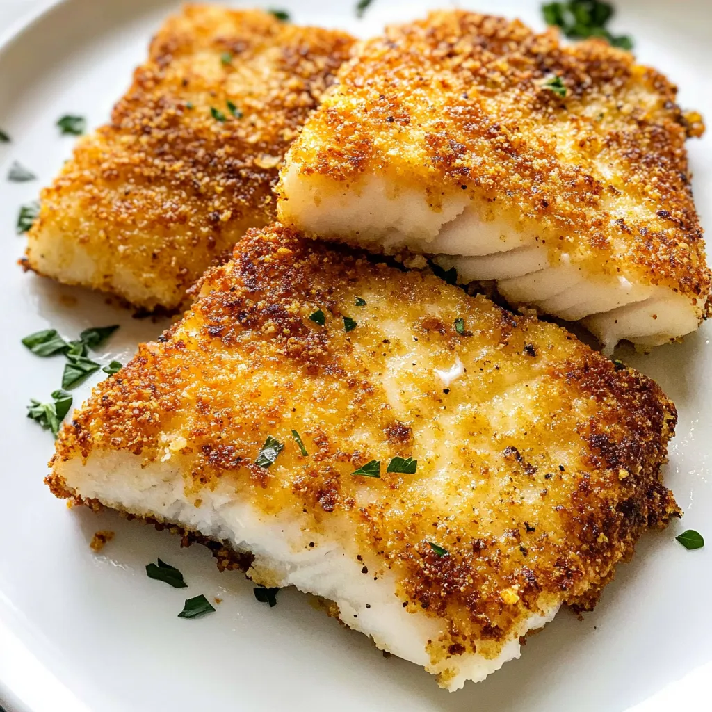 Incredible Crispy Parmesan Air Fryer Cod