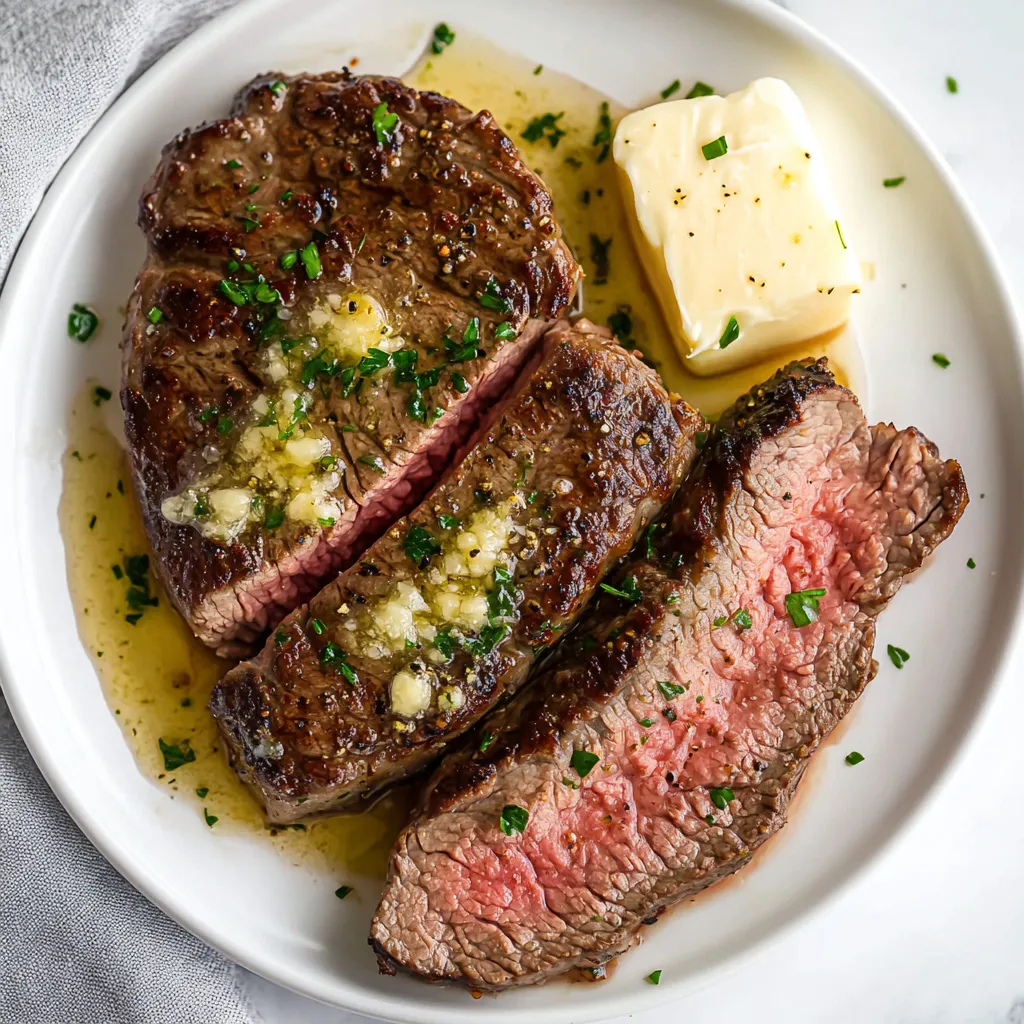 Irresistible Air Fryer Steak with Garlic Butter