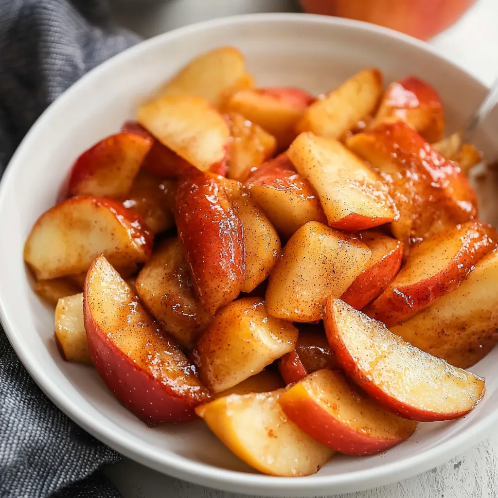 Sweet Air Fryer Apples