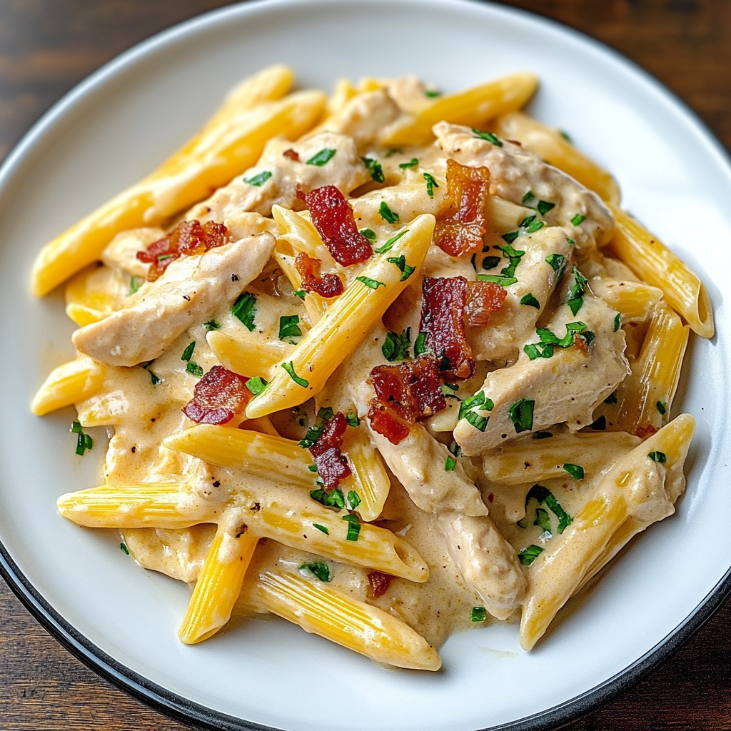 Crack Chicken Penne