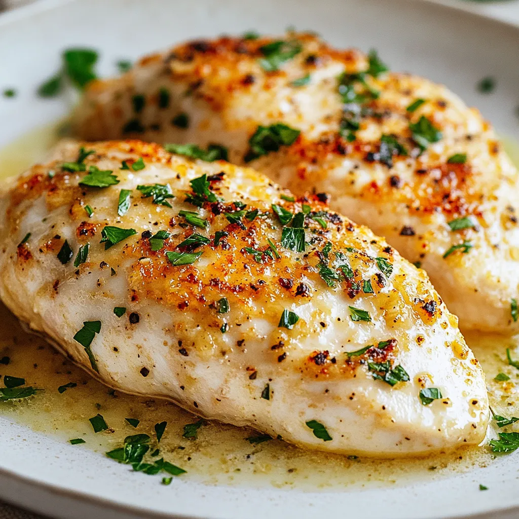 Close-up Melt In Your Mouth Chicken Breast Recipe