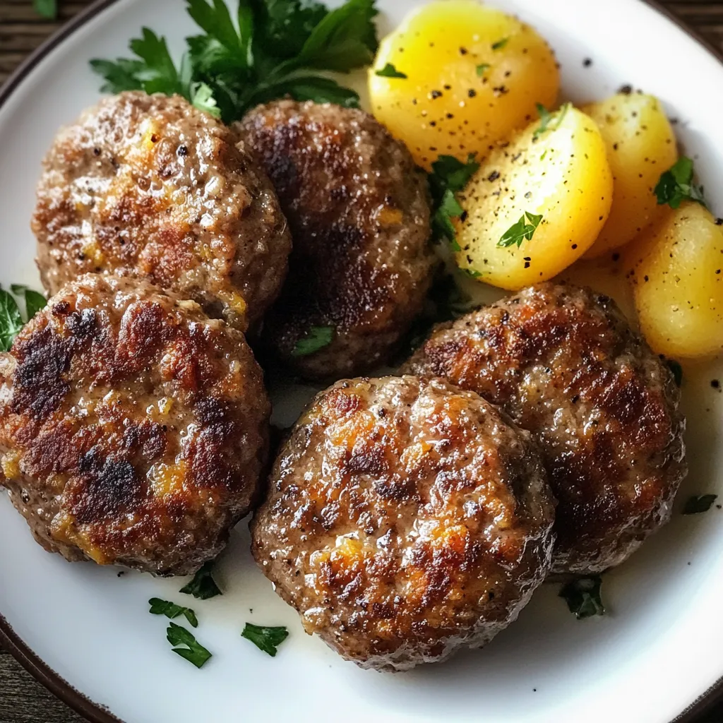 Authentic German Frikadellen (German Hamburgers)