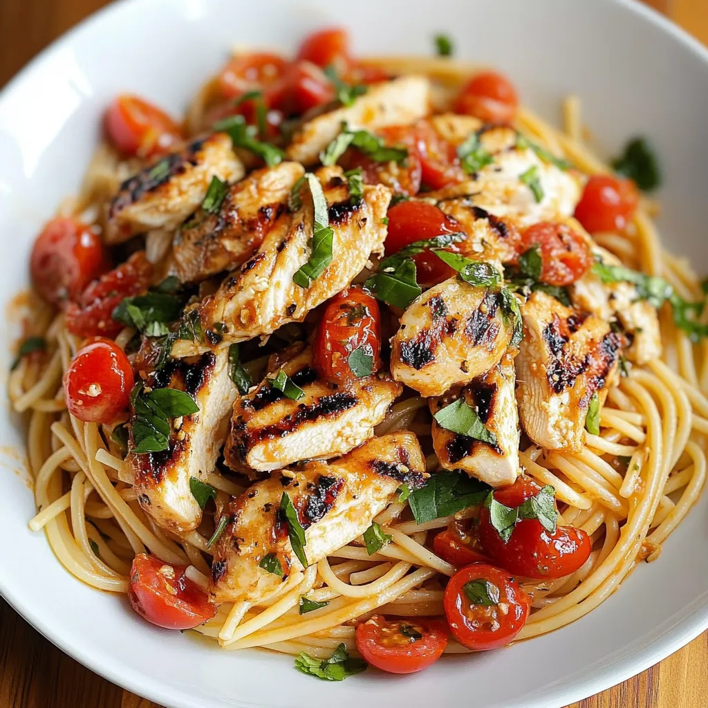 Bruschetta Chicken Pasta