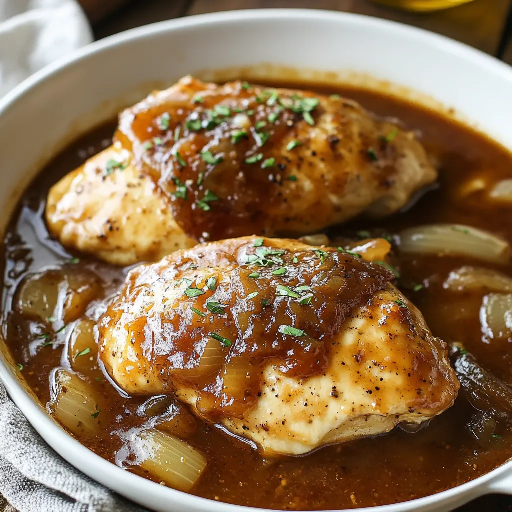 French Onion Chicken