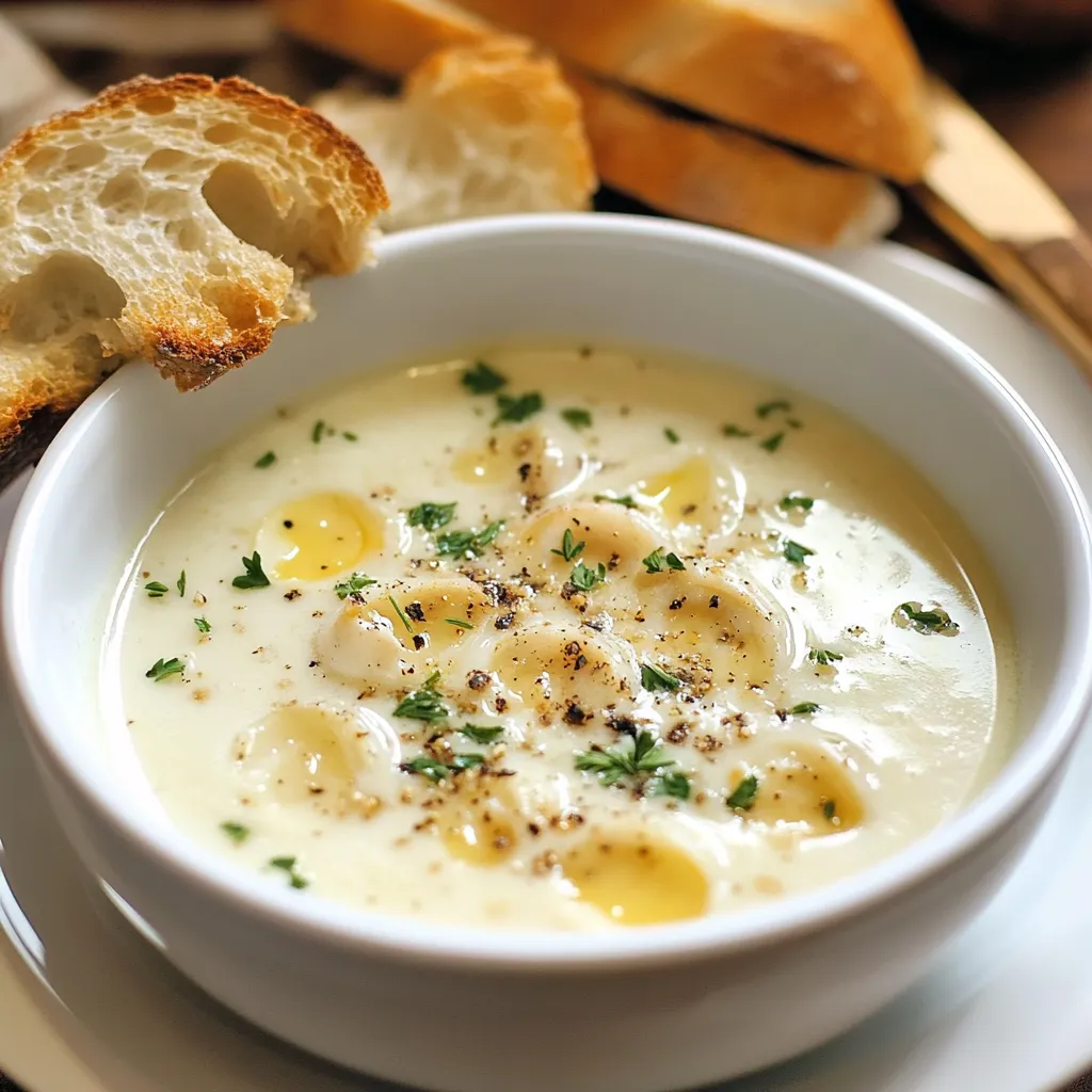 Delicious Country French Garlic Soup