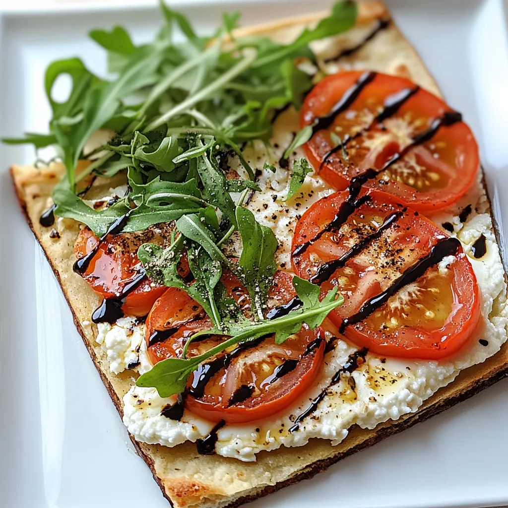 Healthy Cottage Cheese Flatbread