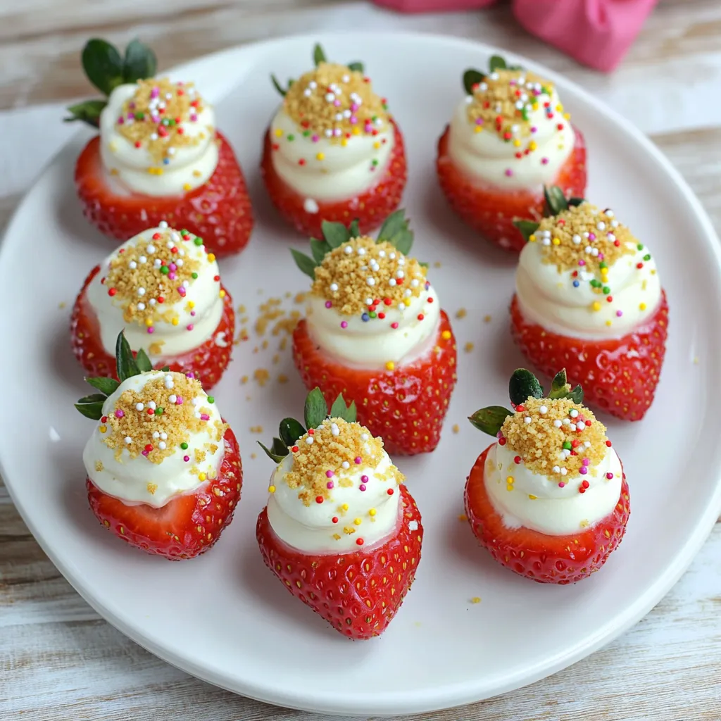 Deviled Strawberries