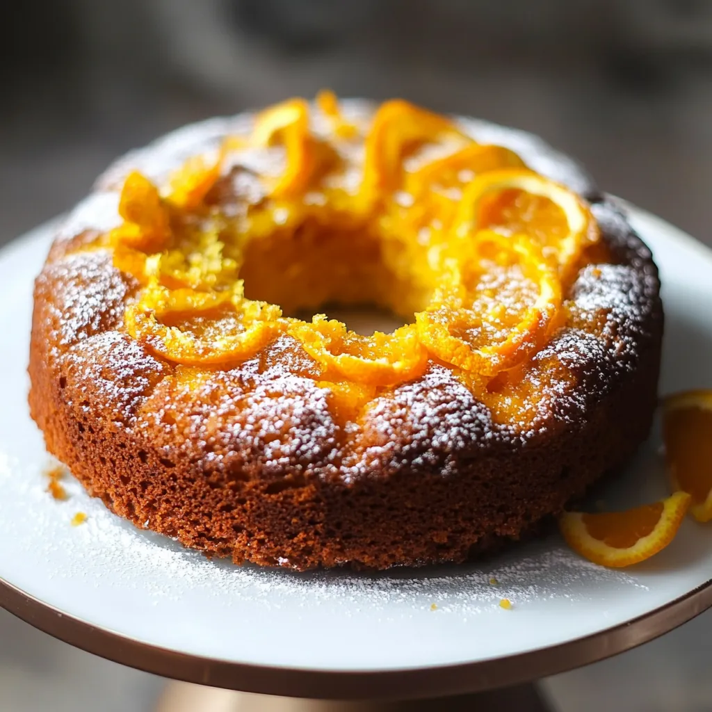 Perfect Sicilian Orange Cake