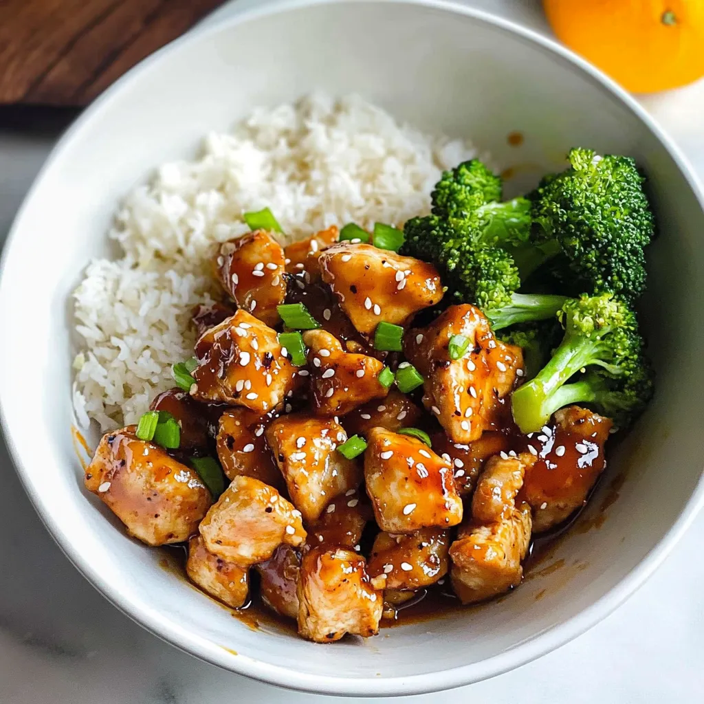 Air Fryer Orange Chicken