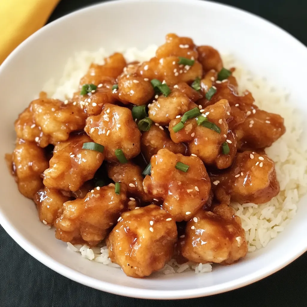 Copycat Panda Express Orange Chicken