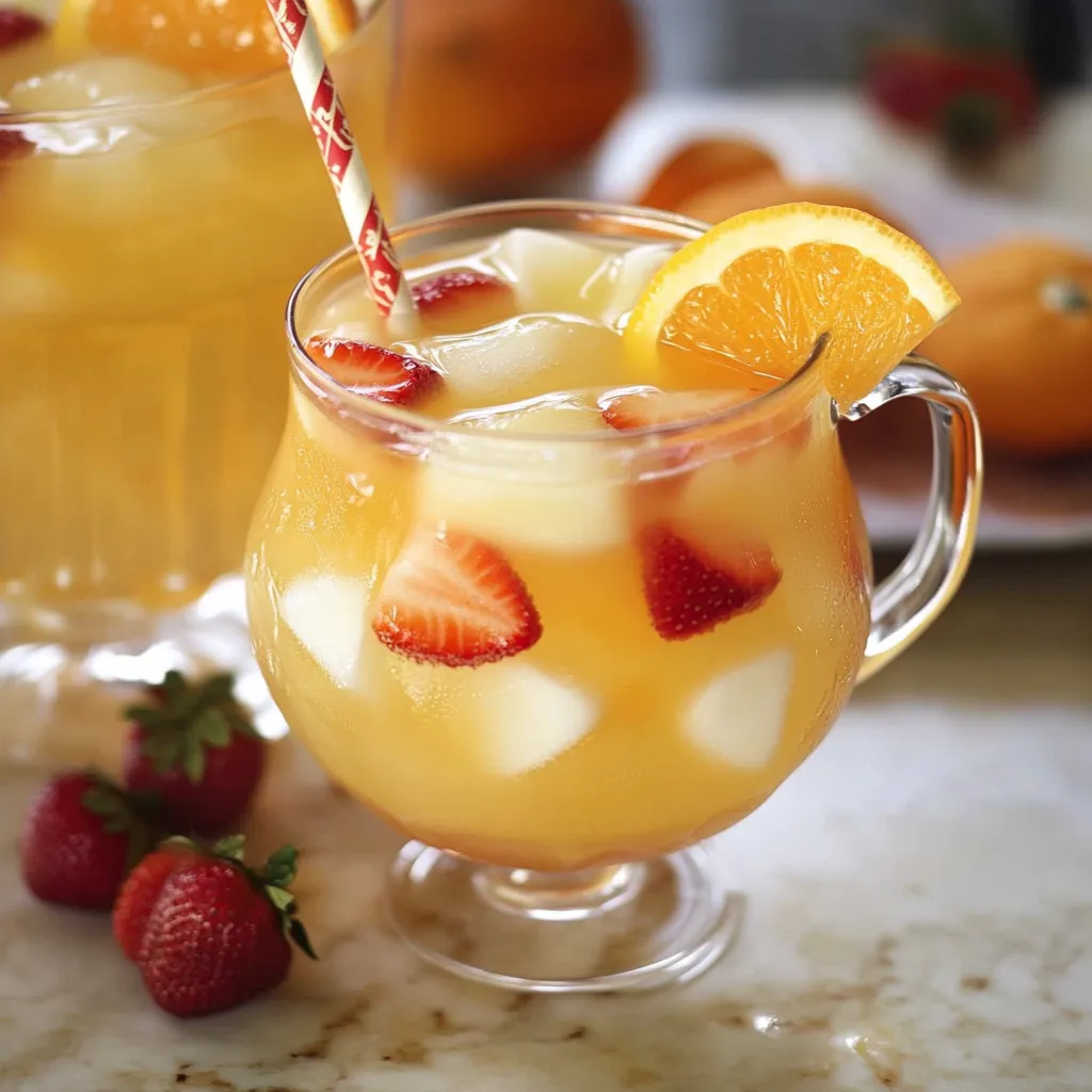 Close-up Breakfast Punch Recipe