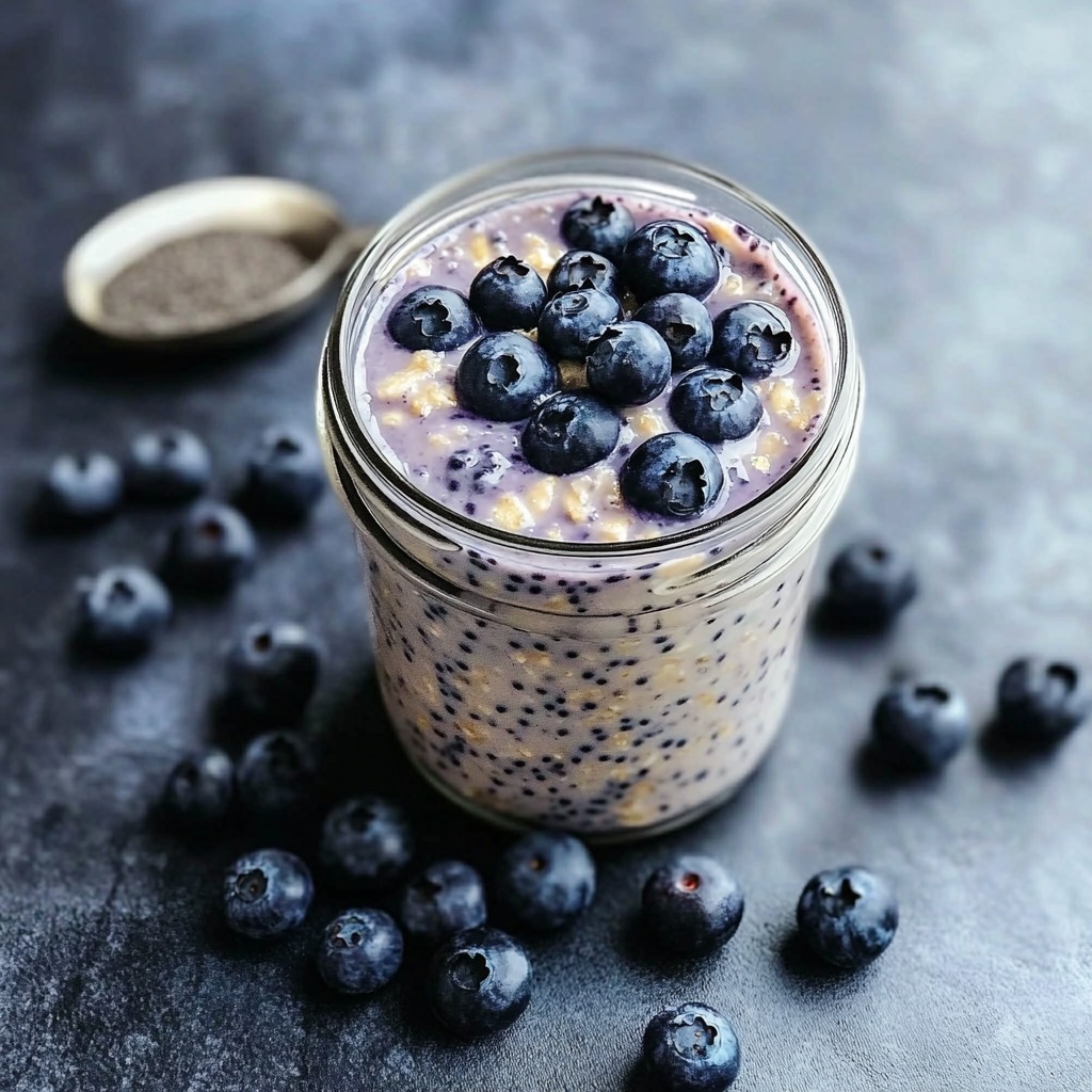 Blueberry Overnight Oats