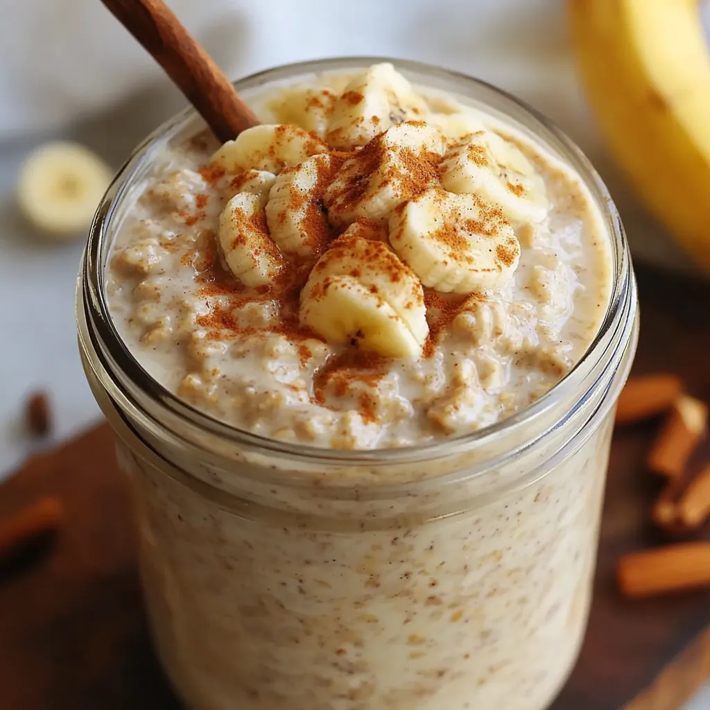 Delicious Cinnamon Roll Overnight Oats