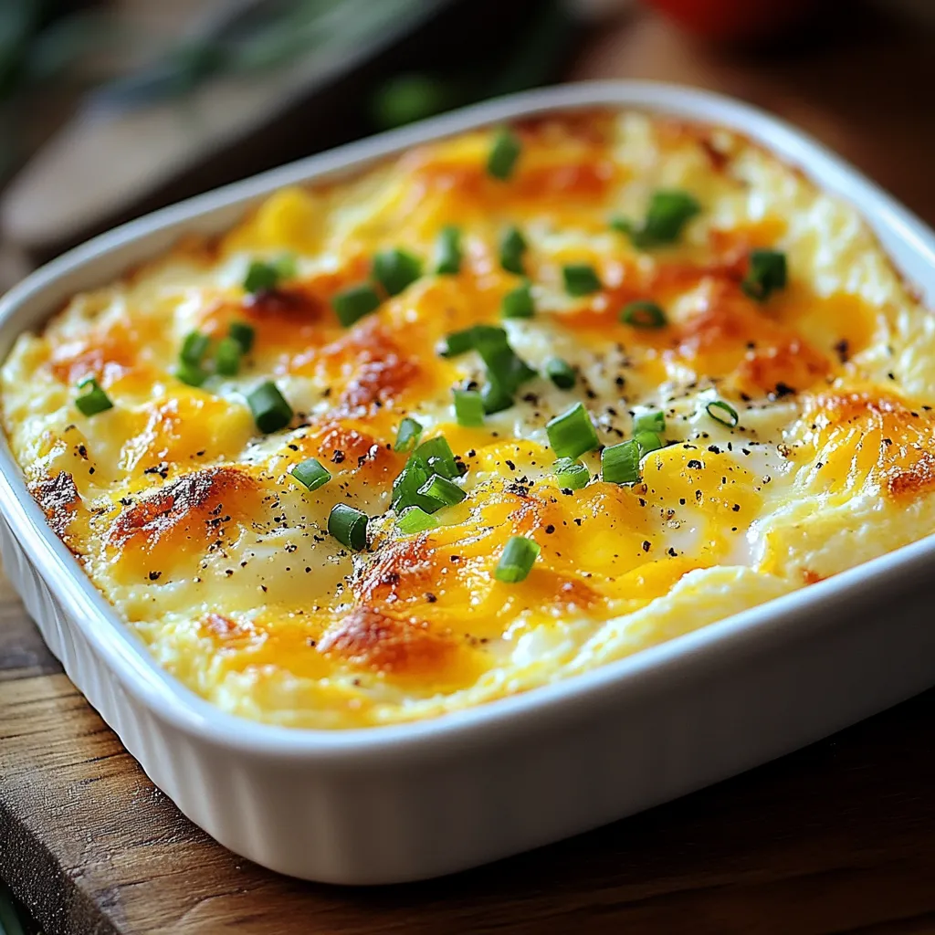 Creamy Baked Cottage Cheese Eggs