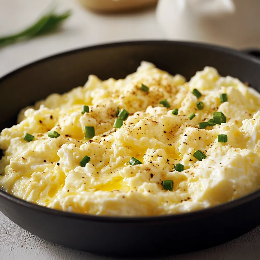 Flavor Creamy Cottage Cheese Scrambled Eggs