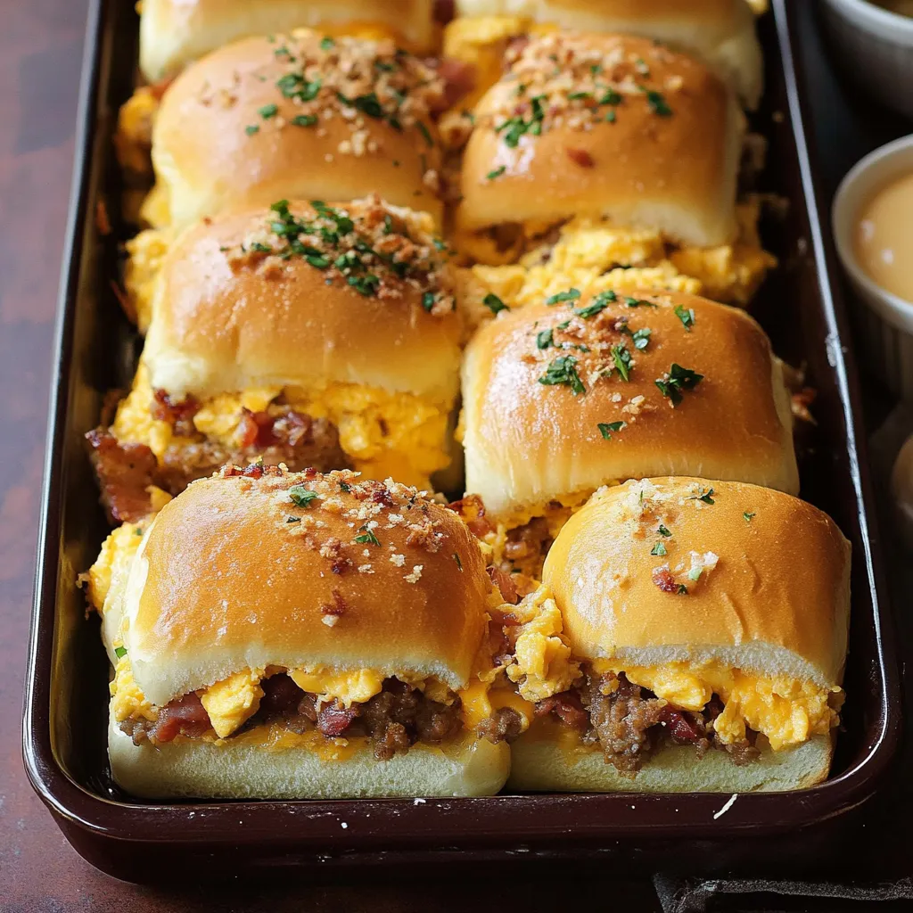 Flavor Cowboy Breakfast Sliders