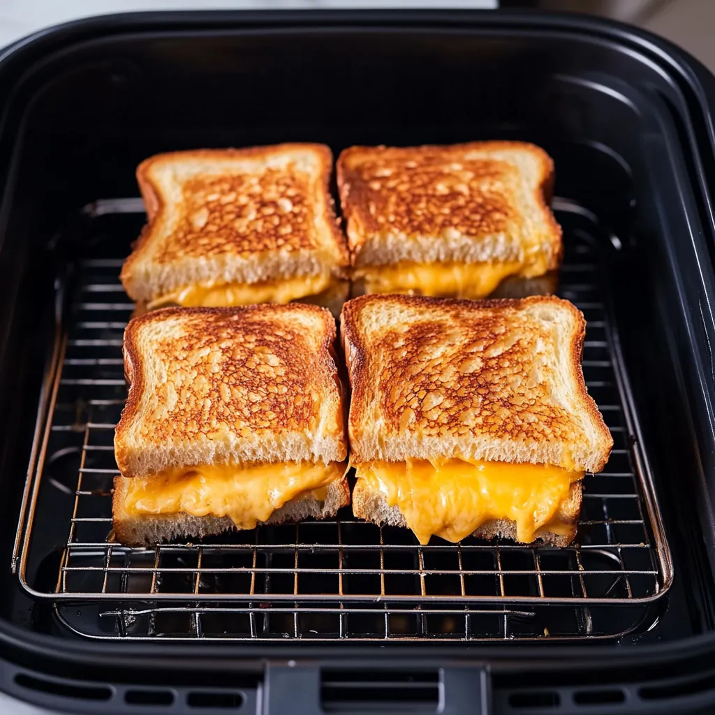 Air Fryer Grilled Cheese