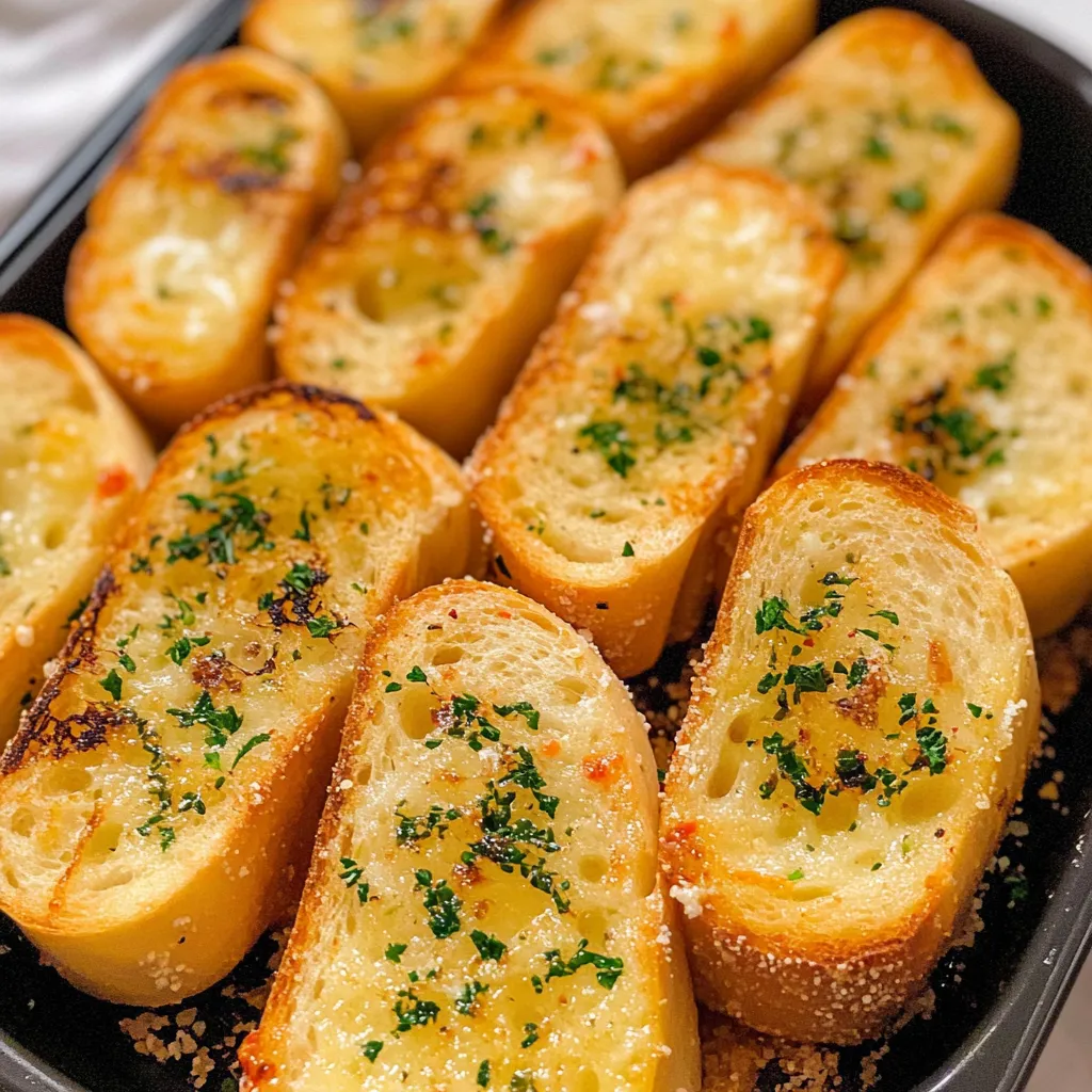 Air Fryer Garlic Bread