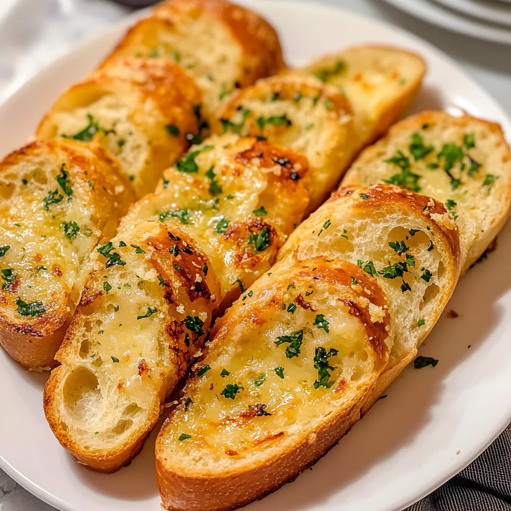 Crunchy Air Fryer Garlic Bread