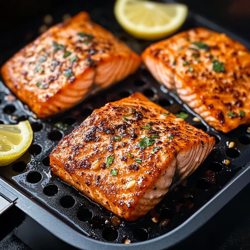 Air Fryer Salmon