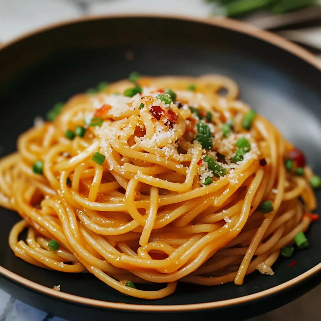 Delicious Asian Garlic Noodles