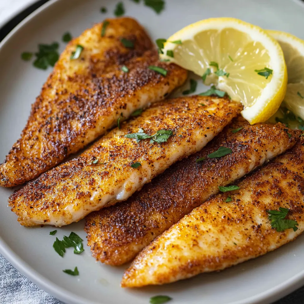 Pan Fried Tilapia