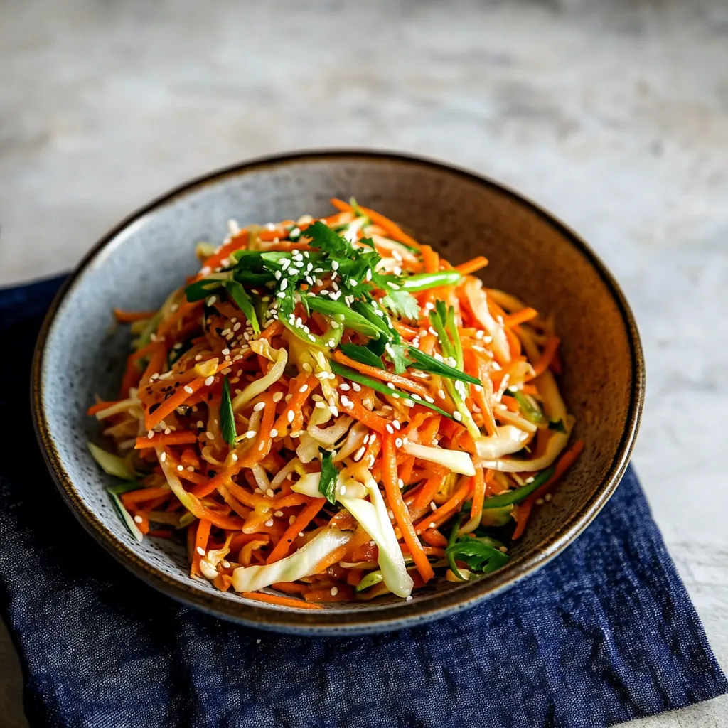 Tasty Spicy Korean Coleslaw