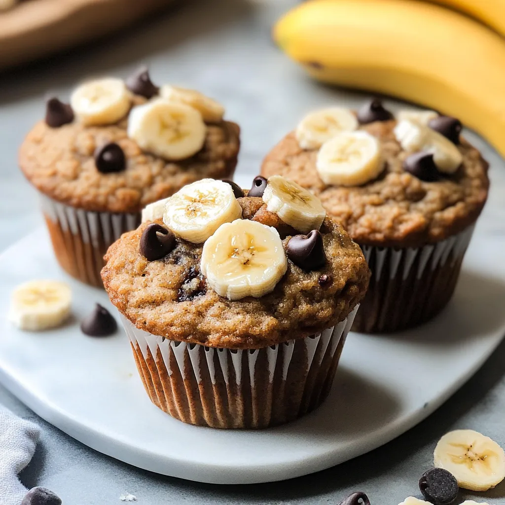 Banana Protein Muffins