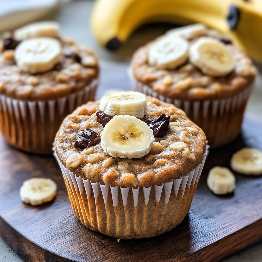 Delicious Banana Protein Muffins