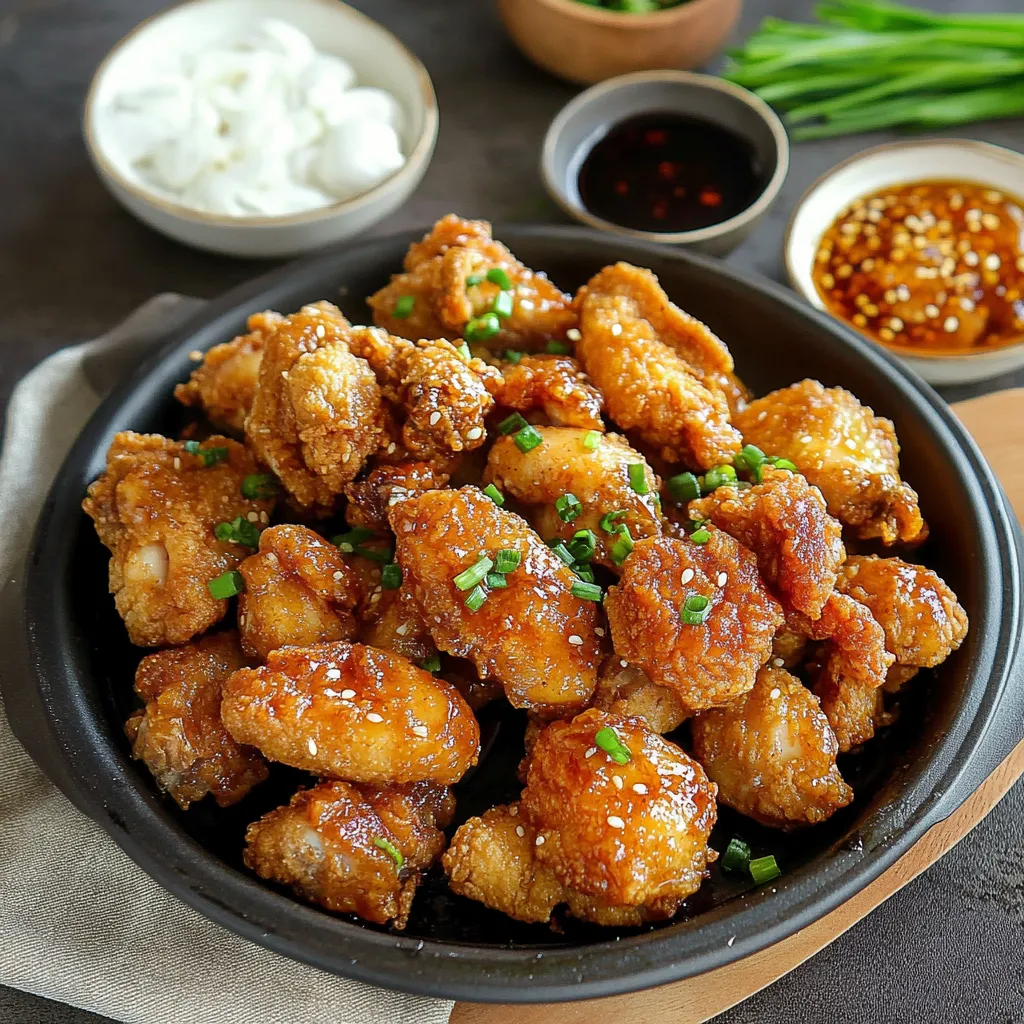 Crunchy Soy Garlic Fried Chicken