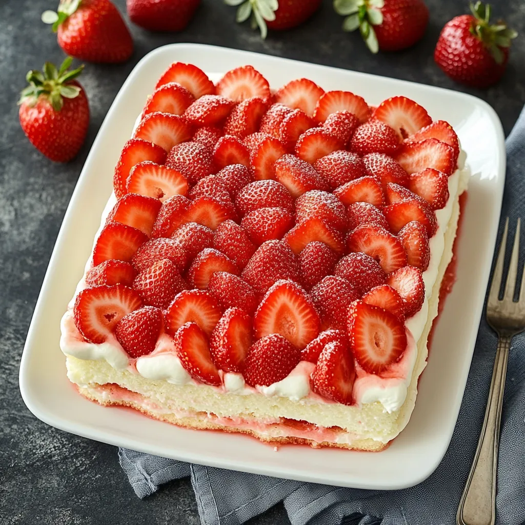 Strawberry Tiramisu