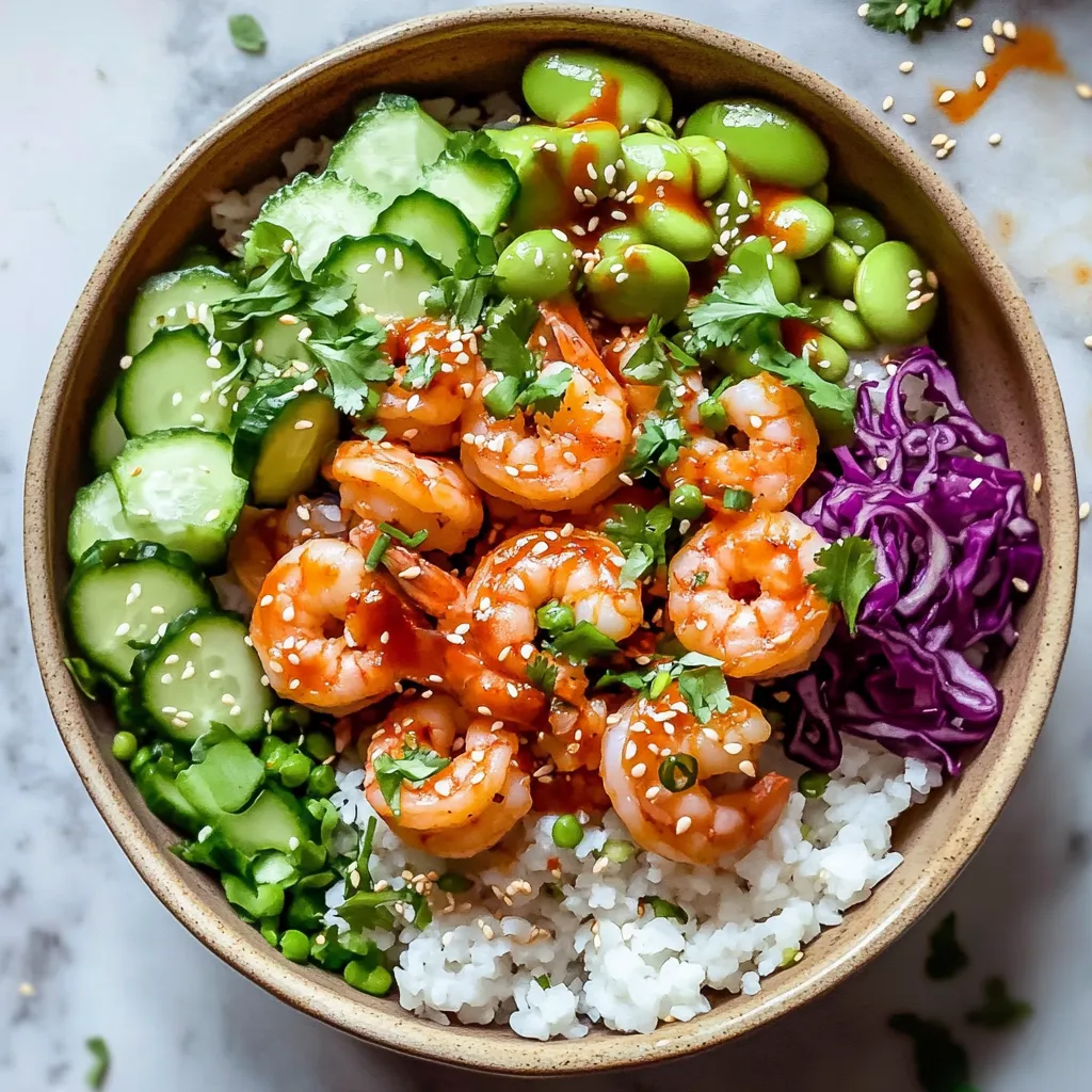 Shrimp Poke Bowl